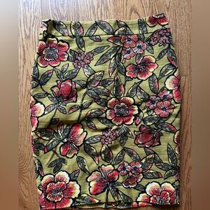 LOFT size 4 cotton skirt